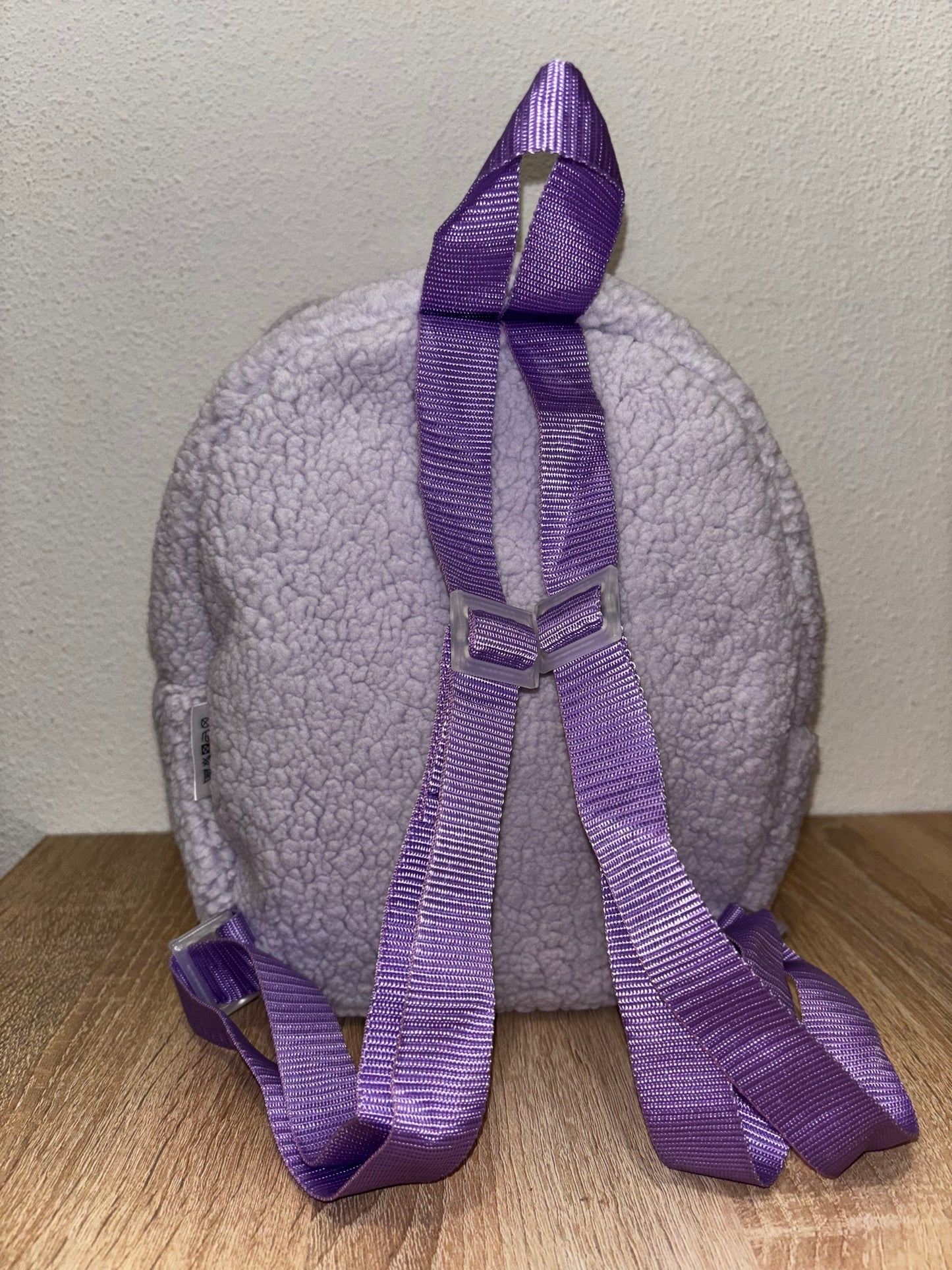 SAC A DOS TEDDY MAUVE