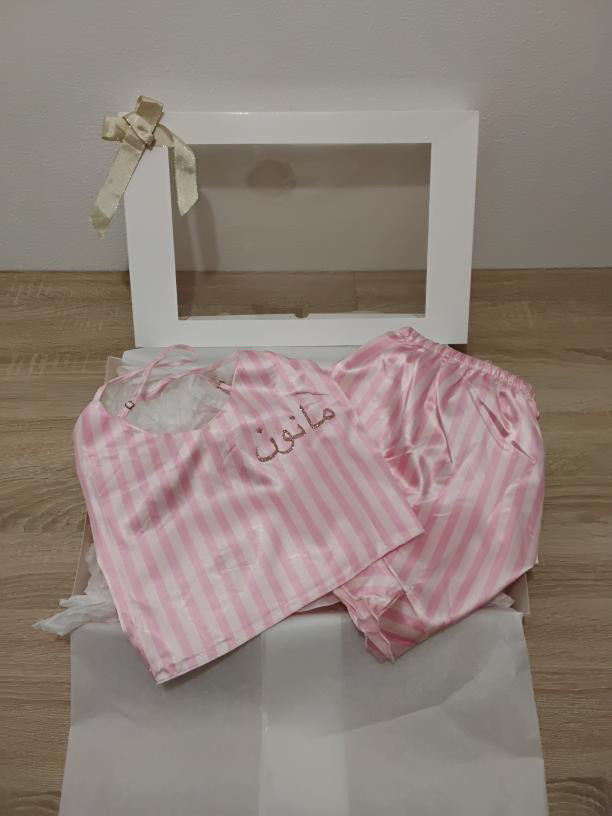 ENSEMBLE SHORTY SATINÉ VIC