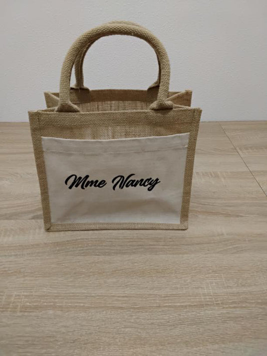 SAC ALMA EN TOILE DE JUTE