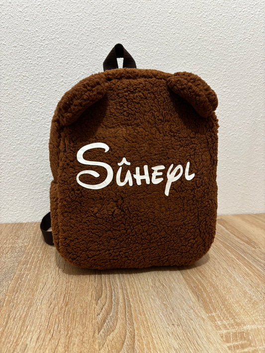 SAC A DOS TEDDY MARRON